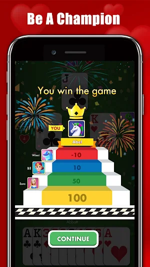 Hearts - Classic Card Games Screenshot 2