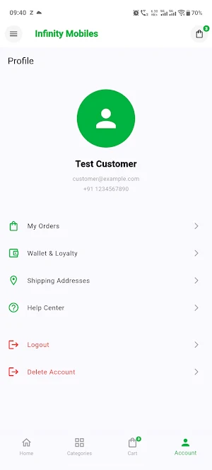 Infinity Mobiles Screenshot 3