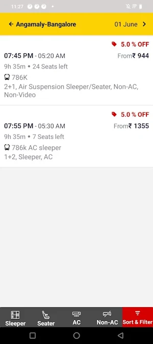 Smart Line Travels Screenshot 1