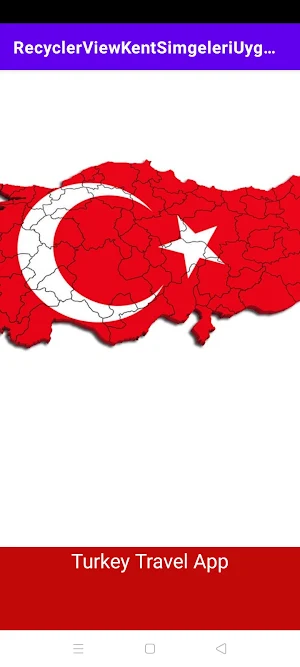 Turkey Travel App Screenshot 1