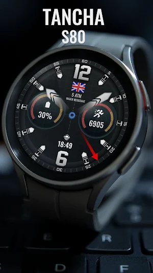 Tancha S80 Watch Face Screenshot 2