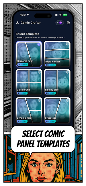 Comic Crafter, AI Manga Maker Screenshot 1