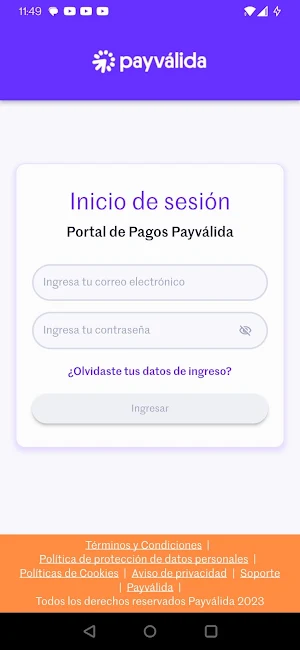 mobiPOS Payválida Screenshot 2