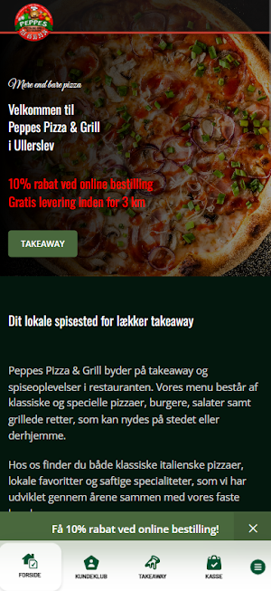 Peppes Pizza & Grill Screenshot 0