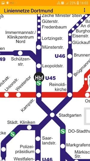 LineNetwork Dortmund Screenshot 1
