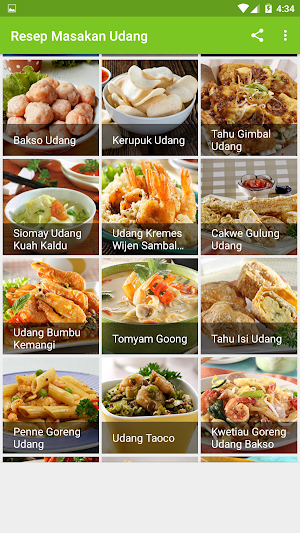 Resep Masakan Udang Screenshot 3