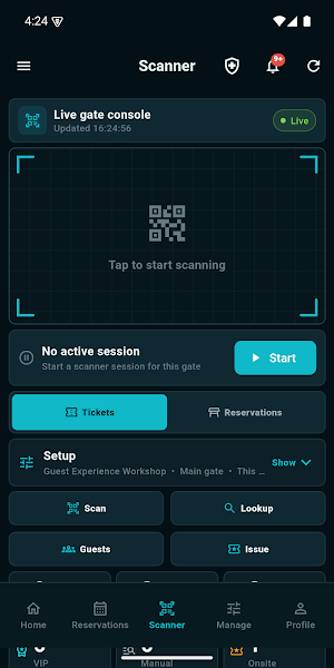 EVA Staff Application Screenshot 2