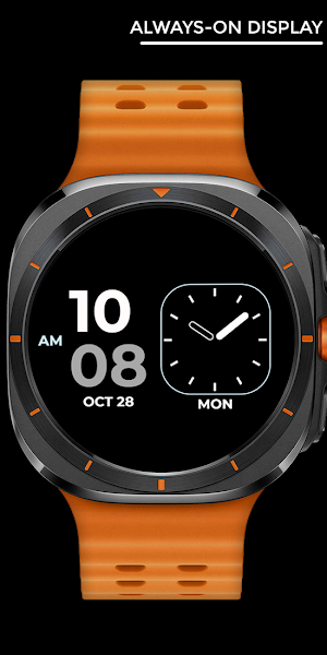 Nighty Hybrid 08 - watch face Screenshot 2