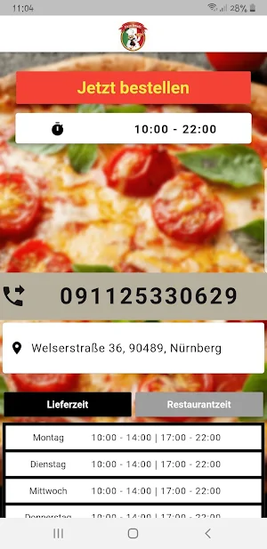 Amalfi Nürnberg Screenshot 1