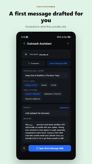 FirstCustomer: Find Buyers Screenshot 3
