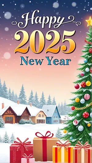 Happy New Year 2025 Screenshot 3