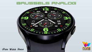 Brussels Analog Watch Face Screenshot 3