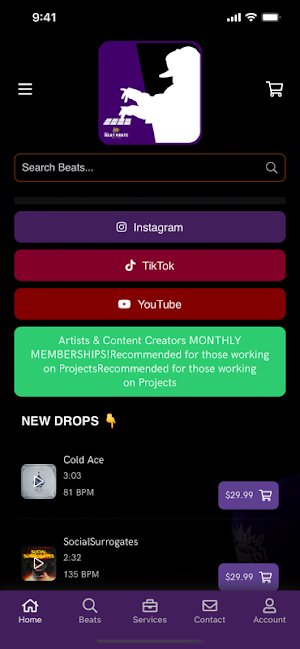 BeatKrate Screenshot 0