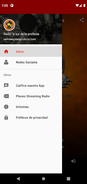 Radio la luz de la profecía Screenshot 3
