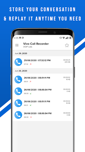 Vivo Call Recorder Screenshot 1