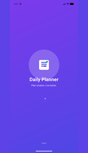 Daily Planner Screenshot 0