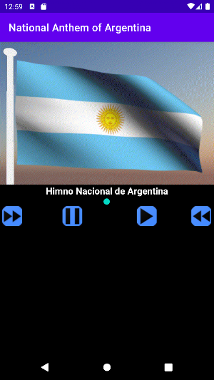 National Anthem of Argentina Screenshot 0