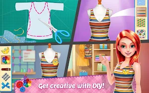DIY Fashion Star - Design Hacks Clothing Game Screenshot 1
