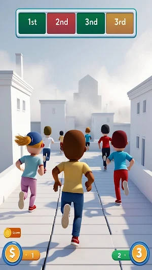 Parkour Run 3D Fun Race Screenshot 2