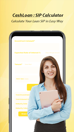 CashLoan : EMI Loan Calculator Screenshot 1