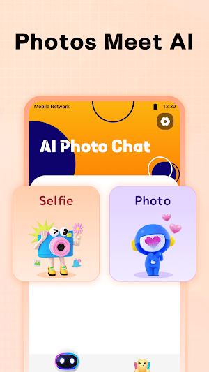 HeyPhoto: AI Photo Chat Screenshot 0