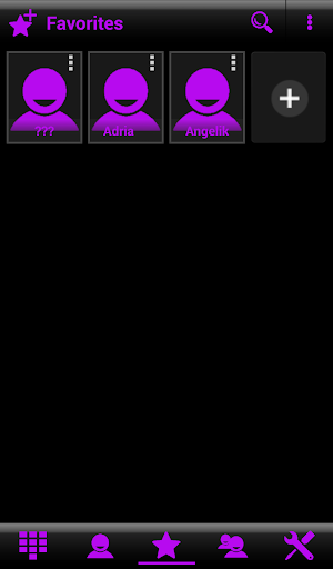 Theme Chess Purple RocketDial Screenshot 3