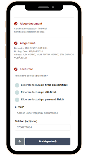 Certificat Constatator Screenshot 1