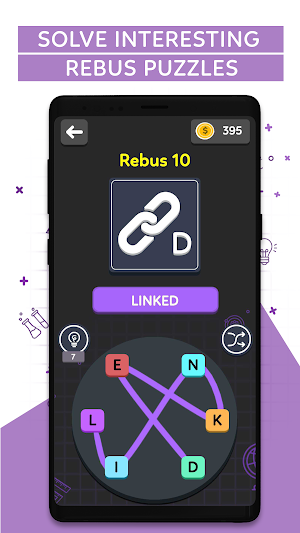 Word Riddles Rebus Game Trivia Screenshot 1