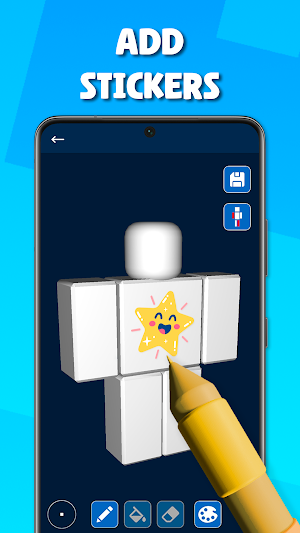 Pixel Art－Roblox clothes Maker Screenshot 1