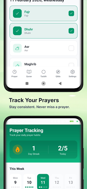 Qibla Way - Prayer Times Screenshot 3