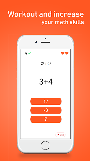 Math Rush | Train your brain! Screenshot 1