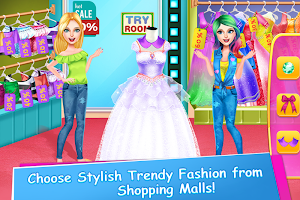 Mall Girl Shopping Fun Simulator Big Sales Day Screenshot 0