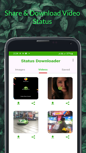 Status - Save & Share Lite Screenshot 1