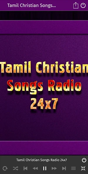 Tamil Christian Songs Radio 24x7 Screenshot 2