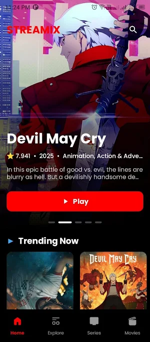 Streamix - Movies & Shows Screenshot 0