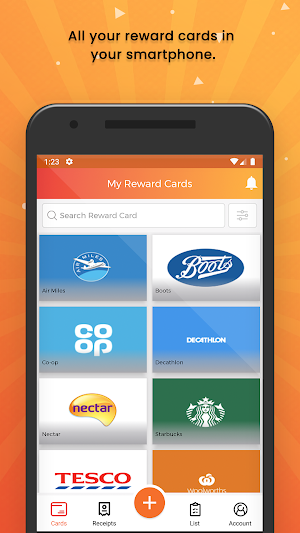 Reward Cards : The Card Wallet Screenshot 0