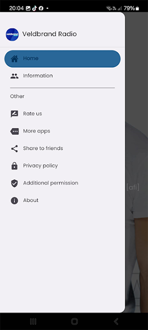Veldbrand Radio Screenshot 3