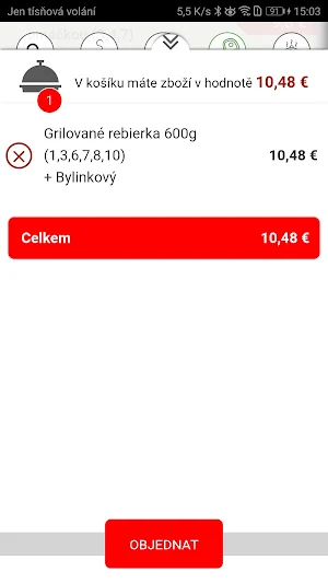Reštaurácia pri Kaplnke Screenshot 2