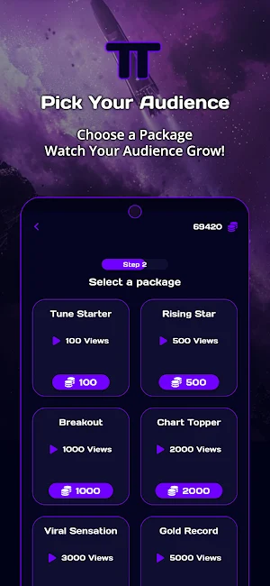 Tune Takeoff - Music Promotion Screenshot 1