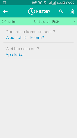 Luxembourgish Indonesian Translator Screenshot 3
