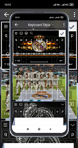 REALMADRISTA FANS KEYBOARD Screenshot 3