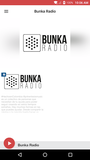 Bunka Radio Screenshot 0