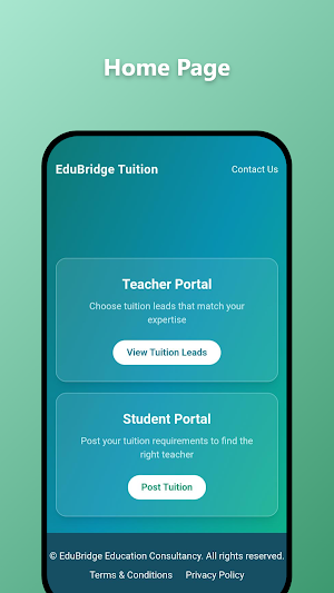 EduBridge Tuition Screenshot 0