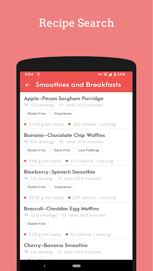 5-Ingredient Healthy Cookbook Screenshot 1
