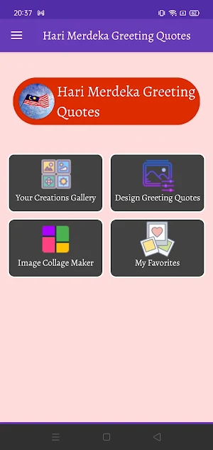 Hari Merdeka: Quotes & Editor Screenshot 0