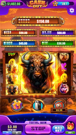 Super Buffalo Slots Screenshot 2