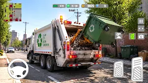 Garbage Truck Trash Cleanup 3D Screenshot 1