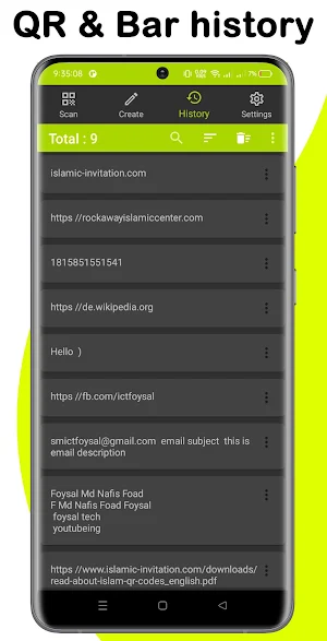 QR and Barcode FT Screenshot 2