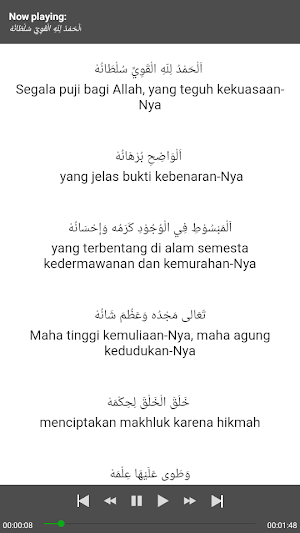 Maulid Simthudduror Audio Teks Screenshot 3