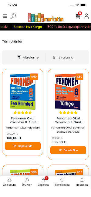 Kitap Marketim Screenshot 1